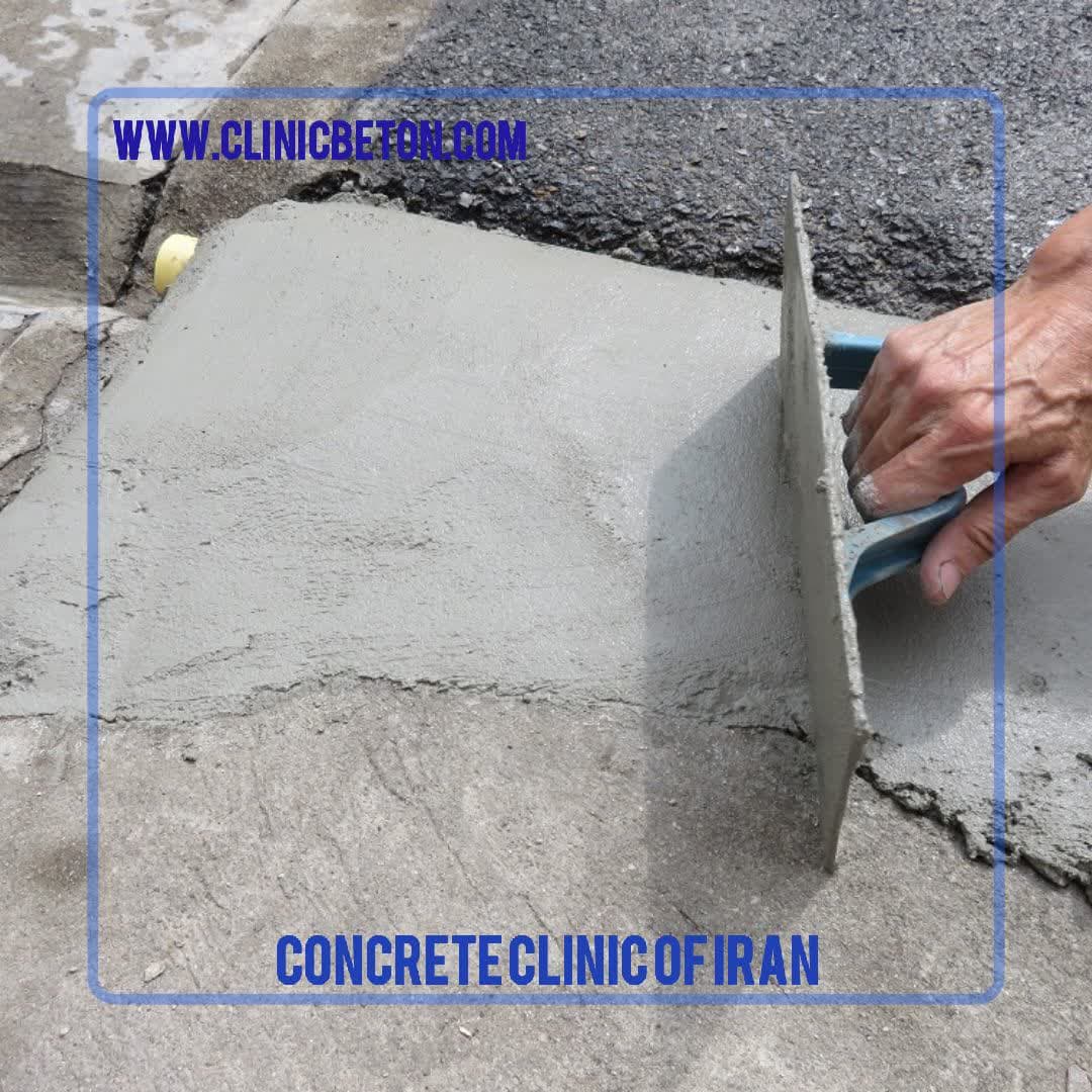 Two-component ready-made concrete repairer for local repair of damaged concrete